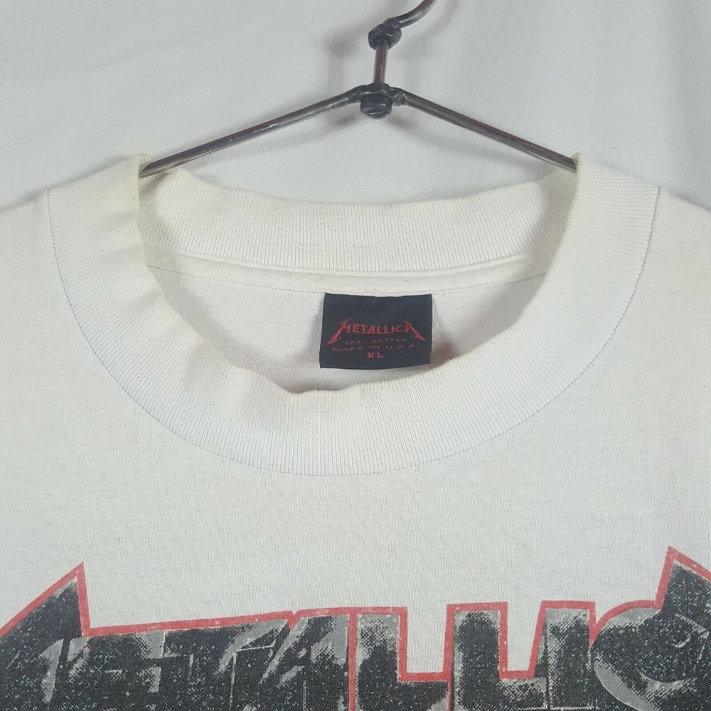 Vtg 90s Metallica Where Ever I May Roam T-Shirt XL - Picture 8 of 12